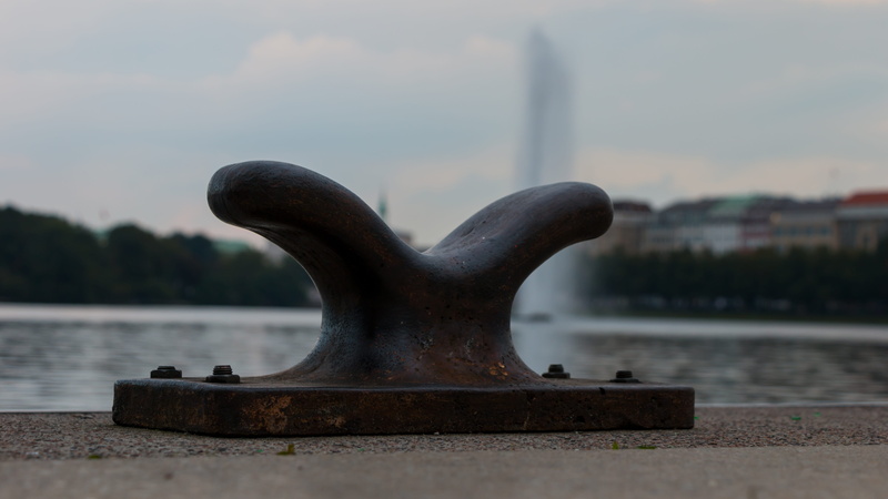 germany, 5K, focus on foreground, building exterior, ship, jetty, pier, lights, city, leisure, art and craft, sculpture, port, nature, afterglow, water