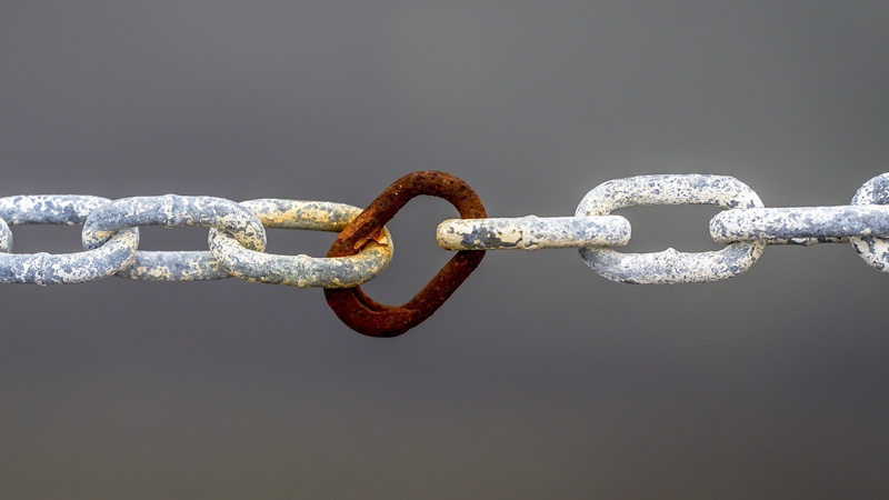metal, chains, rust, 1080P
