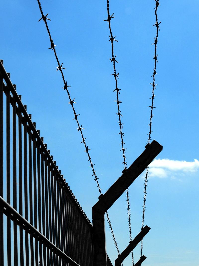 cloud - sky, captivity, imprisoned, day, dom, limit, 4K, metal, safety, steel, grid, development, low angle view, sunlight, Protect, Security, Sure, architecture