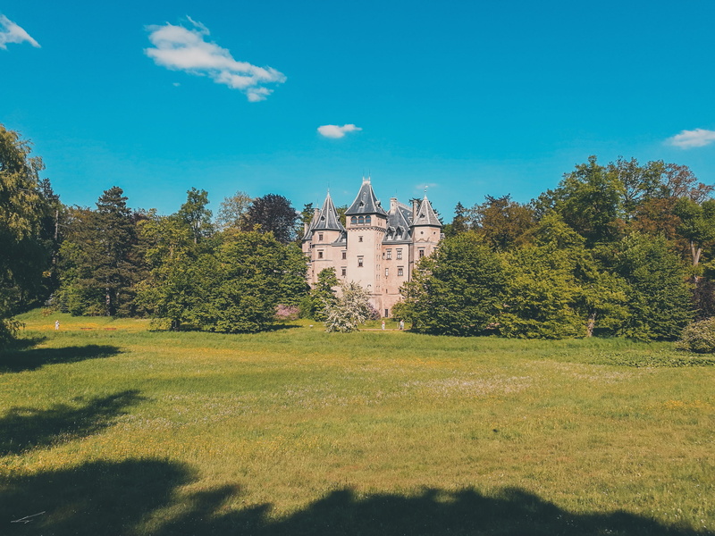 hogward, travel, nature, background, growth, park, keep, summer, beautiful, castle, beauty in nature, no people, trees, architecture, outdoors, tree