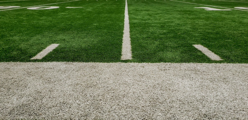 day, white color, sport, competitive sport, grass, textured effect, outdoors, field, gray, high angle view, playing field, green, no people, nature, single line