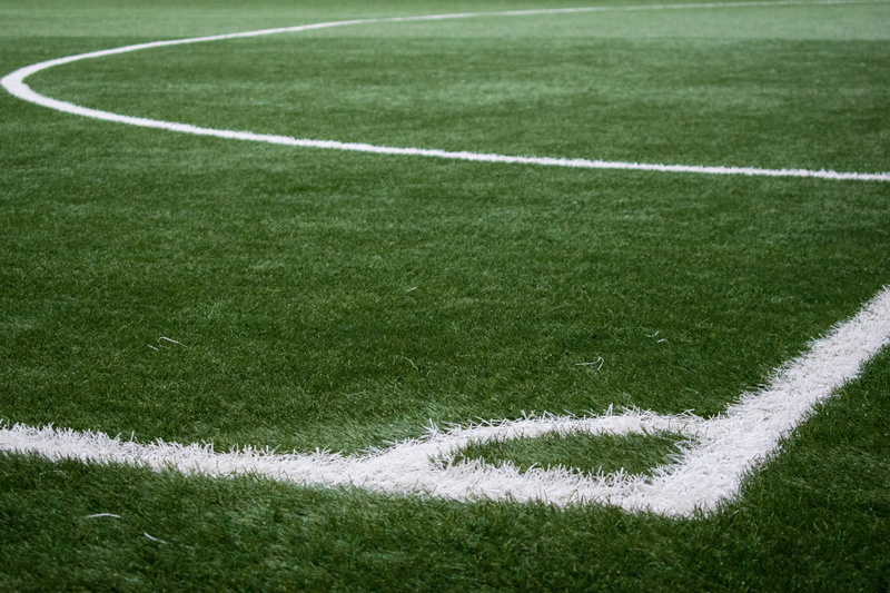 competitive sport, clean, sports, sport, american football field, play, empty, recreation, game, grass, ground, stadium, day, single line, green, yard line - sport
