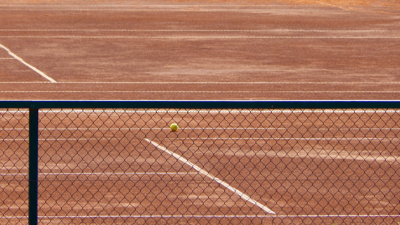 boundary, 4K, track and field, net - sports equipment, day, green, competitive sport, running track, high angle view, playing field, court, tournament