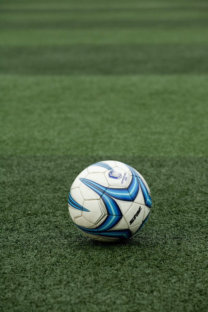 close-up, playing field, grass, field, outdoors, exercise, school, early football, soccer field, plant, team sport, sport, ball, focus on foreground, Sport