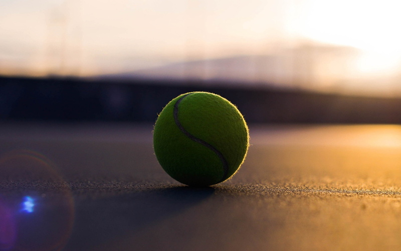 asphalt, focus on foreground, yellow, racket Sport, tennis Ball, single object, racket, leisure Games, sphere, sport, recreational Pursuit, tennis, professional Sport