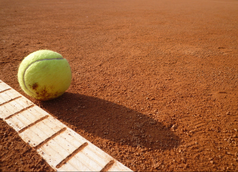 healthy eating, sunlight, court, yellow, green color, close-up, floor, line, 4K, tennis court, green, ball, day, within, off, sport, single object, high angle view