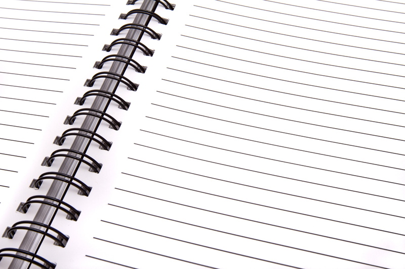 close-up, printer, office supply, white color, spiral notebook, white background, the note, black, 5K, paper, record, education, indoors, blank, write