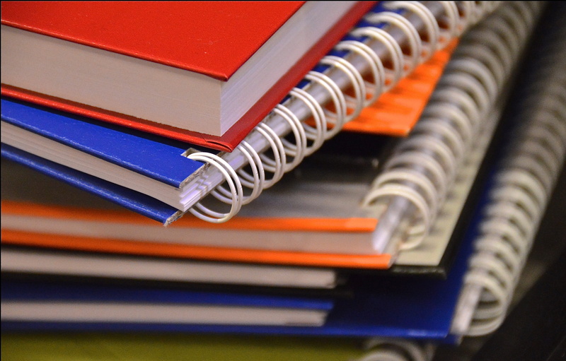 photography, block, data, paper, file, table, publication, communication, shallow, computer cable, spiral, close-up, still life, office, technology, spiral notebook