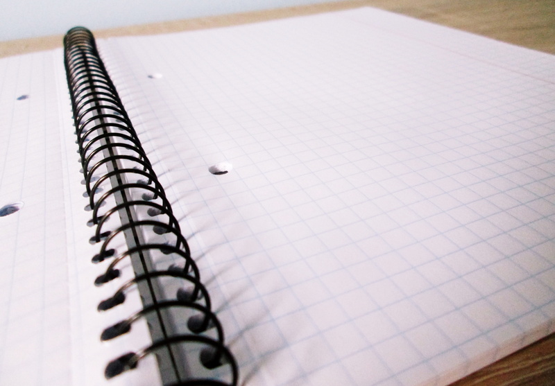 no people, day, paper, spiral, close-up, spiral notebook, Business, pen, message, lined paper, ring binder, note, book, page, open, notebook, high angle view