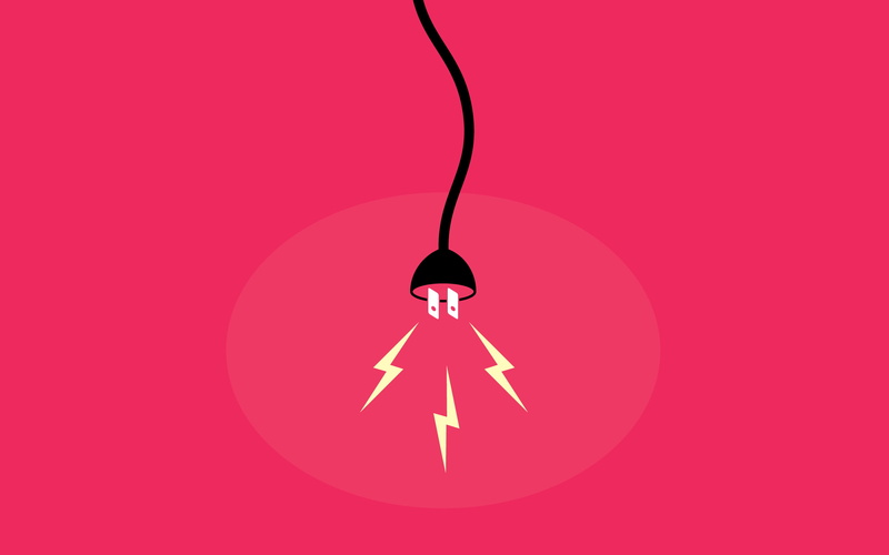 Power Cord, electricity, minimalism, 2K