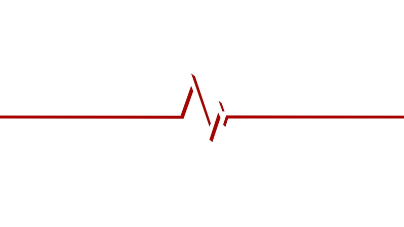 still life, white background, pulse trace, cutting, red, single line, success, close-up, no people, white color, studio shot, data, indoors, arrow symbol