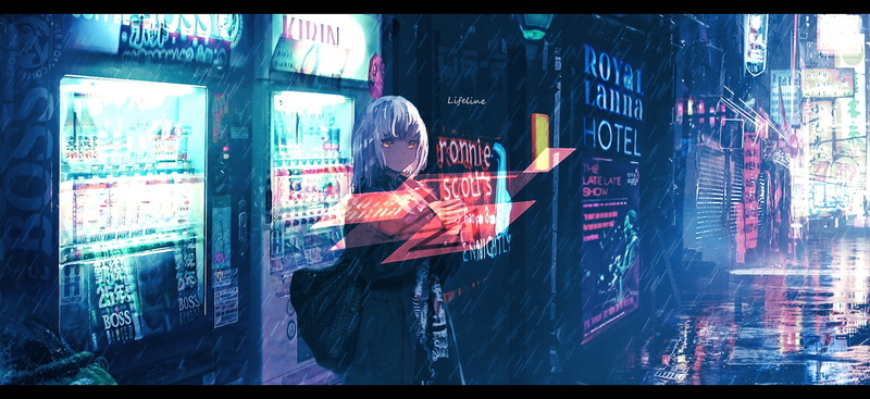 anime girls, Lifeline, 1080P, anime