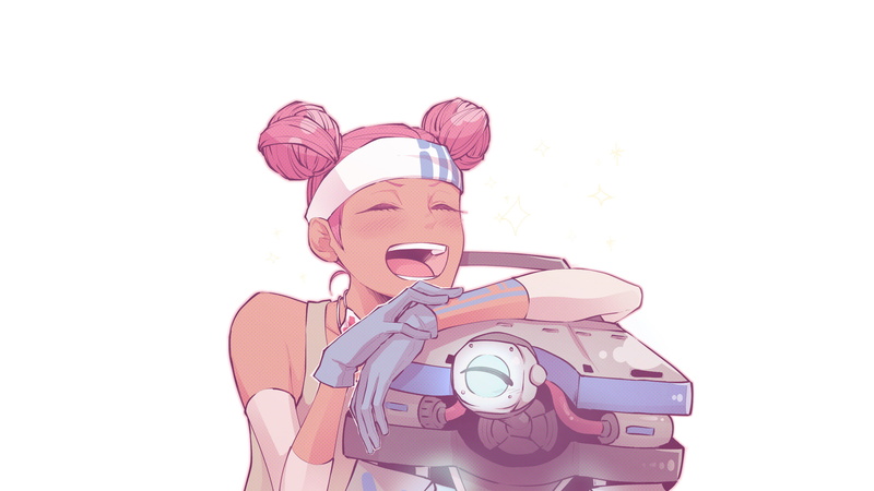 redhead, 2K, Medic, Bungaw, Apex Legends, lifeline(Apex Legends), robot
