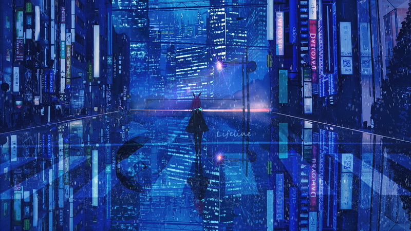 1080P, anime, Lifeline