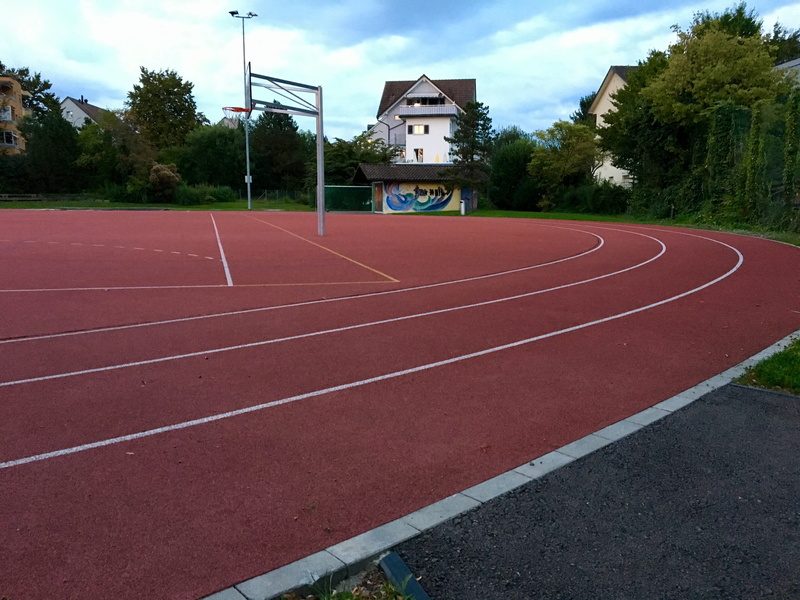 plant, built structure, 4K, absence, sports track, day, career, run, Tartan Track, leisure, running track, track and field, direction, start block, no people