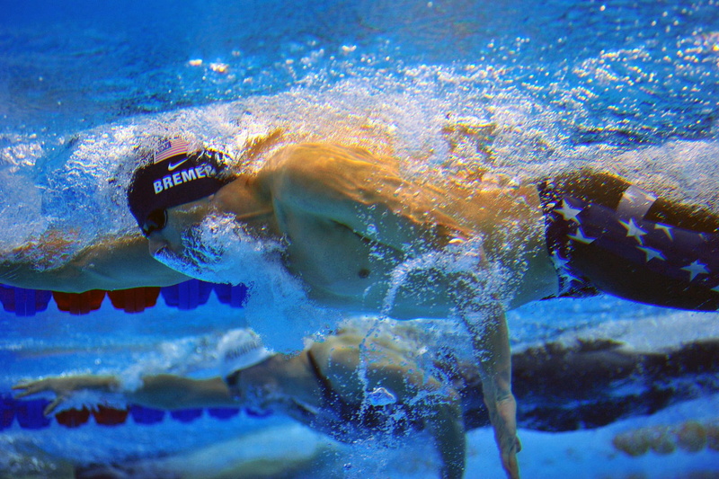 close-up, water, strength, competition, swimming pool, pool, day, lane, healthy lifestyle, swimming, mouth open, underwater, determination, athlete, aggression