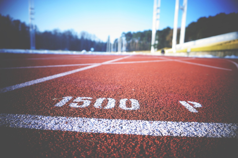 track and field stadium, communication, selective focus, running, fast, outdoors, focus on foreground, running track, race, p, sports track, close-up, 5K