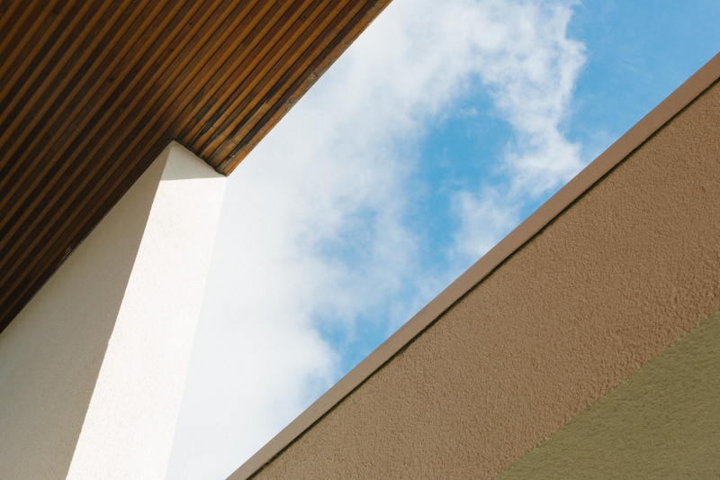 outdoors, united states, blue, abstract, pattern, day, built structure, nature, design, urban, window, oakland, blue color, angle, wood, clouds, sunlight