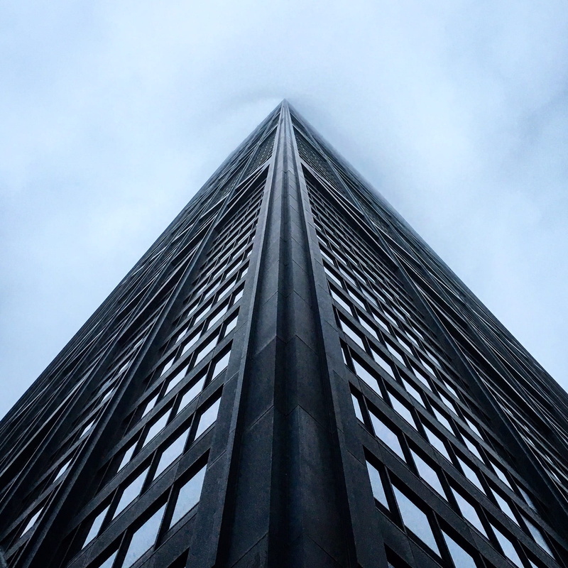 nature, aim, cloudy, cloud - sky, strong, no people, modern, architecture, sky, office, low angle view, limitless, dark, day, steady, directly below, pattern