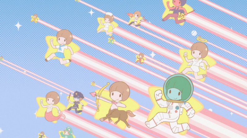 built structure, group of people, Mankanshoku Mako, childhood, connection, human representation, people, multi colored, representation, Kill la Kill, toy