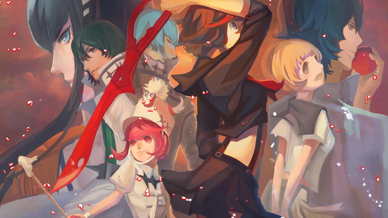 Kiryuin Satsuki, Mankanshoku Mako, Matoi Ryuuko, Kill la Kill, Jakuzure Nonon, 4K