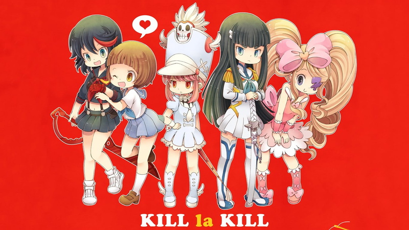 Mankanshoku Mako, Kill la Kill, 720P, Jakuzure Nonon, Harime Nui, Kiryuin Satsuki, Senketsu