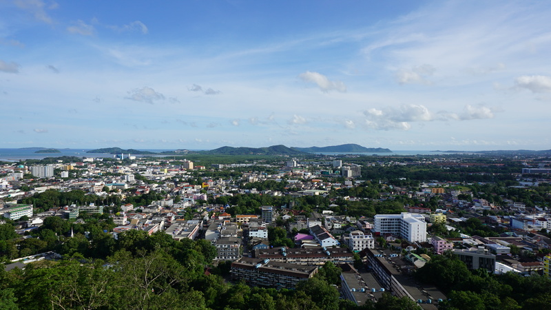 day, nature, view punta, cityscape, building, cloud - sky, city life, plant, high angle view, townscape, outdoors, tree, building exterior, architecture