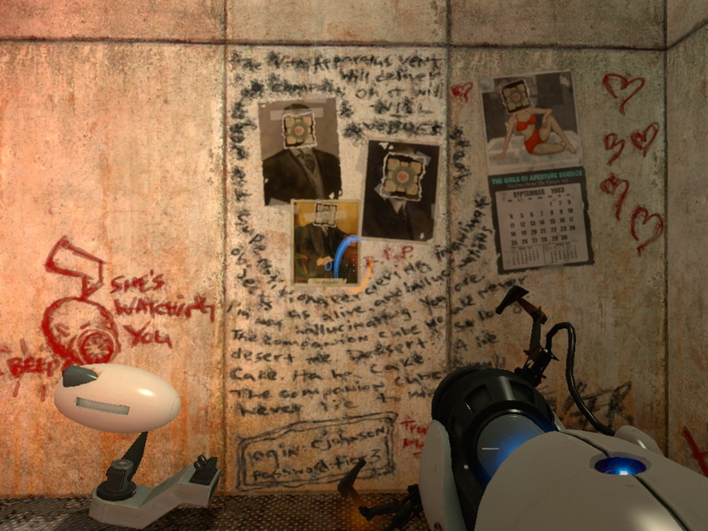close-up, Cave Johnson, retro styled, no people, text, technology, built structure, communication, messy, camera, architecture, Portal Gun, 480P, telephone