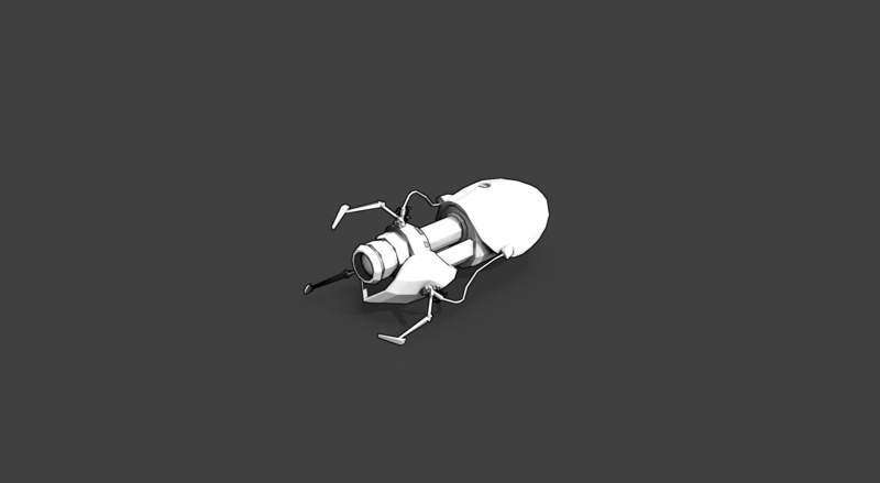 borderlands, one animal, Portal, weapon, full length, poly, 2, studio shot, indoors, leisure activity, illustration, Games, simple, one person, black color