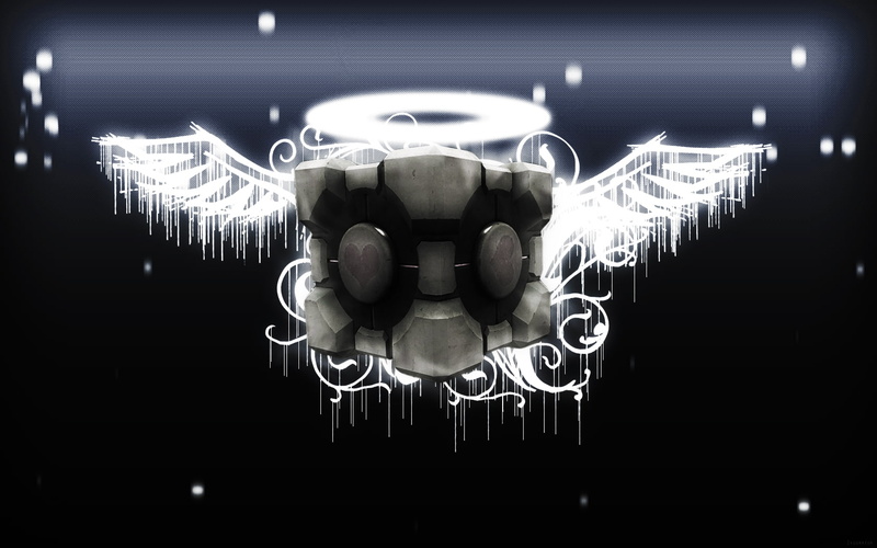 720P, portal, video games, hd, cube, companion, halo
