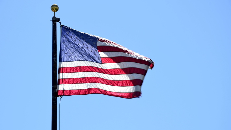 Stars and Stripes, USA, 2K, flag