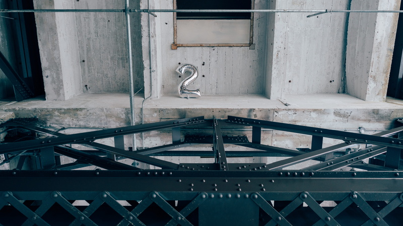 roof, no people, helium, number, window, mylar, history, architecture, gray, old, 8K, architectural column, float, building, balloon, beam, silver, 2