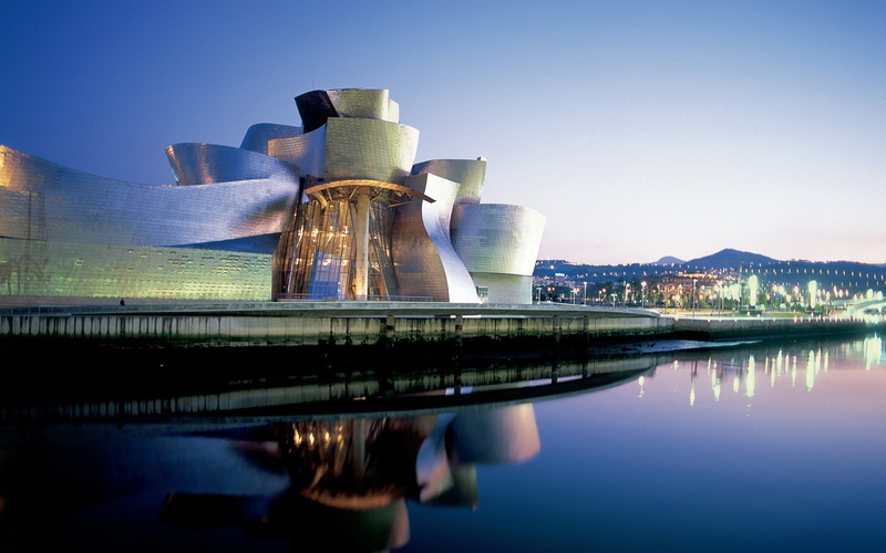 bilbao, guggenheim, museum, spain, 1080P
