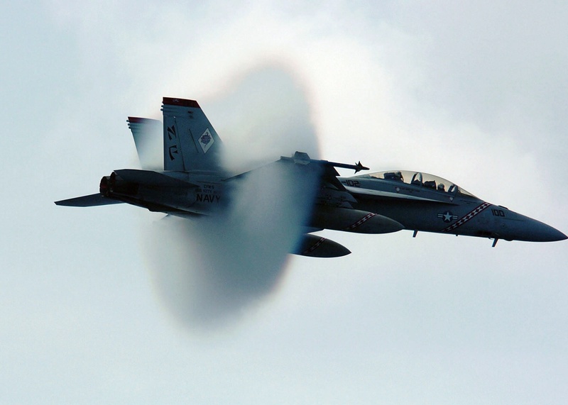 airplane, super hornet, flying, air, aircraft, flight, jet, fa-18f, aerospace, nature, fighter, phenomenon, 1080P, sound barrier, military Airplane, speed