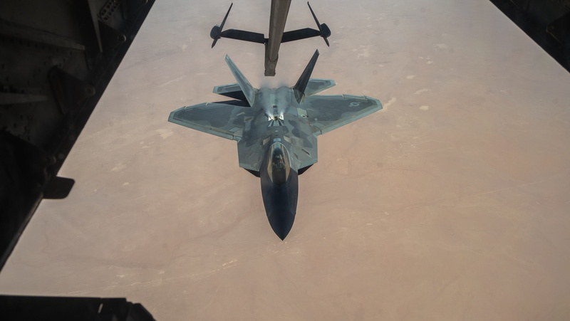 built structure, f22, no people, technology, plane, usa, day, fighter, metal, sky, stealth, american, architecture, fly, indoors, aviation, 4K, air, propeller