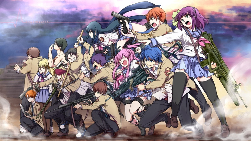 Yuri Nakamura, nature, real people, 720P, people, females, poster, Yuzuru Otonashi, Eri Shiina, performance, Fujimaki (Angel Beats!), Matsushita (Angel Beats!)