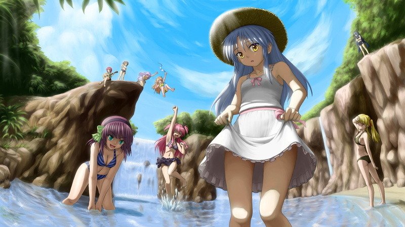 Shiori Sekine, Anime, Hisako (Angel Beats!), Miyuki Irie, Eri Shiina, Yuri Nakamura, Angel Beats!, Yui (Angel Beats!), 1080P, Kanade Tachibana, Yusa (Angel Beats!)