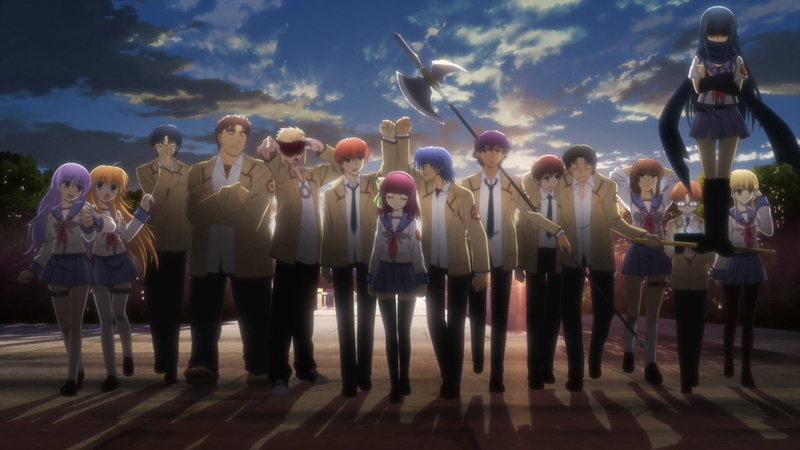 Yusa (Angel Beats!), Takeyama (Angel Beats!), digital, Shiori Sekine, Noda (Angel Beats!), Ooyama (Angel Beats!), Angel Beats!, Hinata Hideki, Yuzuru Otonashi