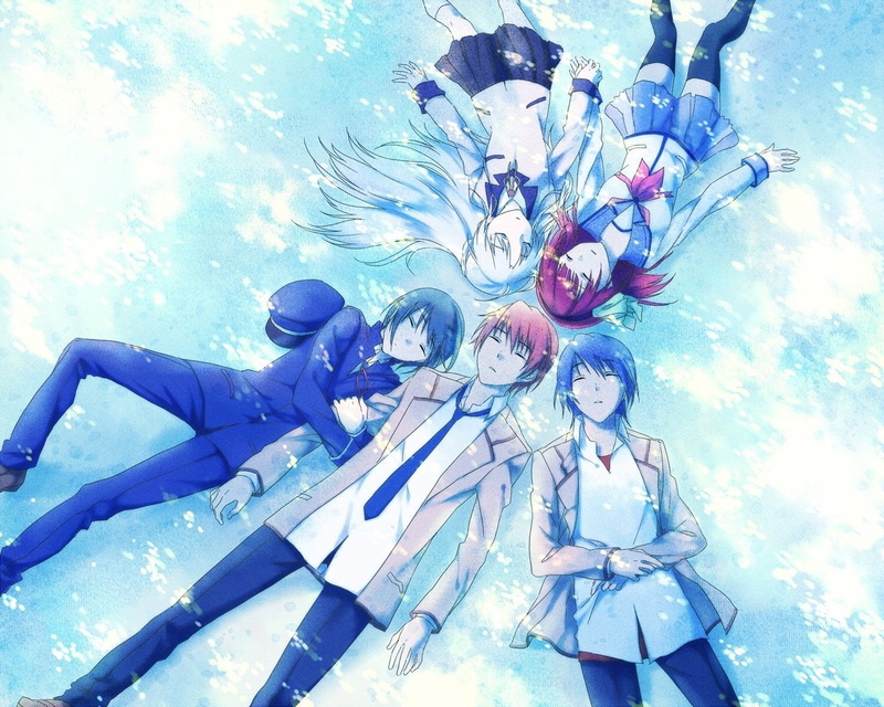 Anime, Kanade Tachibana, Ayato Naoi, Yuzuru Otonashi, 720P, Yuri Nakamura, Angel Beats!, Hinata Hideki