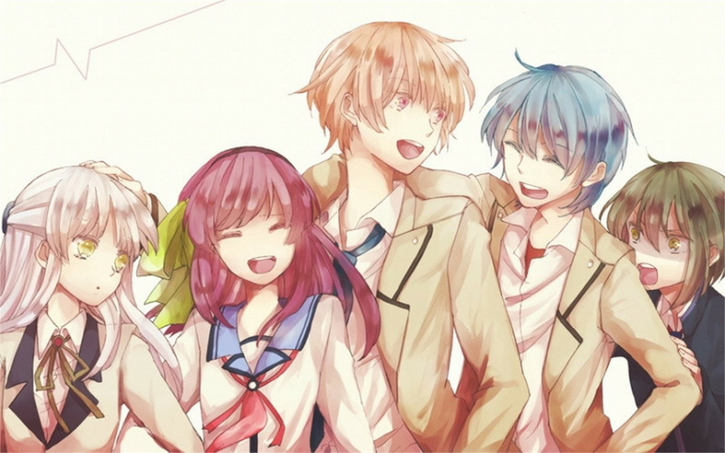 Yuri Nakamura, Yuzuru Otonashi, Kanade Tachibana, Angel Beats!, Hinata Hideki, Ayato Naoi, 720P, Anime