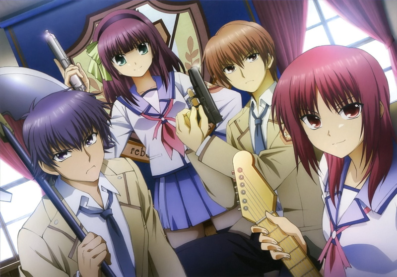 Masami Iwasawa, Yuri Nakamura, Yuzuru Otonashi, 1080P, Angel Beats!, Noda (Angel Beats!), Anime