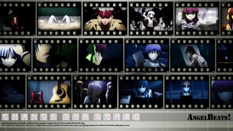 Miyuki Irie, 1080P, Anime, Hisako (Angel Beats!), TK (Angel Beats!), Takeyama (Angel Beats!), Masami Iwasawa, Eri Shiina, Hinata Hideki, Angel Beats!