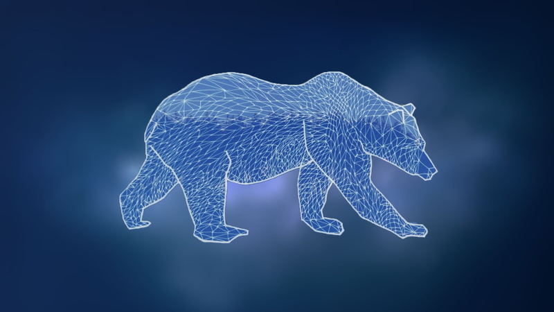 1080P, communication, copy space, connection, colored background, studio shot, blue, blue background, mid-air, grid, freedom, technology, animal, representation