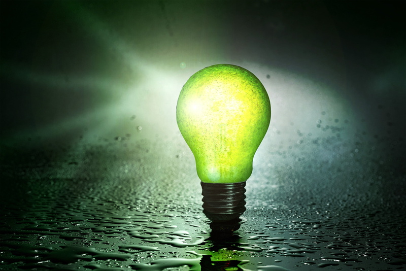 food and drink, innovation, concepts, bulb, light - Natural Phenomenon, backgrounds, thinking, imagination, drops, still life, green Color, power, wellbeing