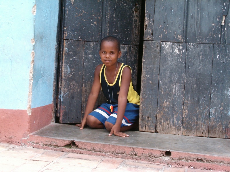opened, day, casual clothing, human, children, real people, cuban, shorts, architecture, boy, innocence, beside, lifestyles, cuba, portrait, full length