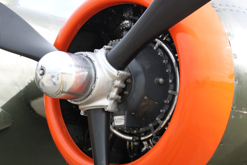 transportation, Aircraft, orange color, bomber, Propeller, radial, airplane, air vehicle, vehicle part, wheel, mode of transportation, technology, metal