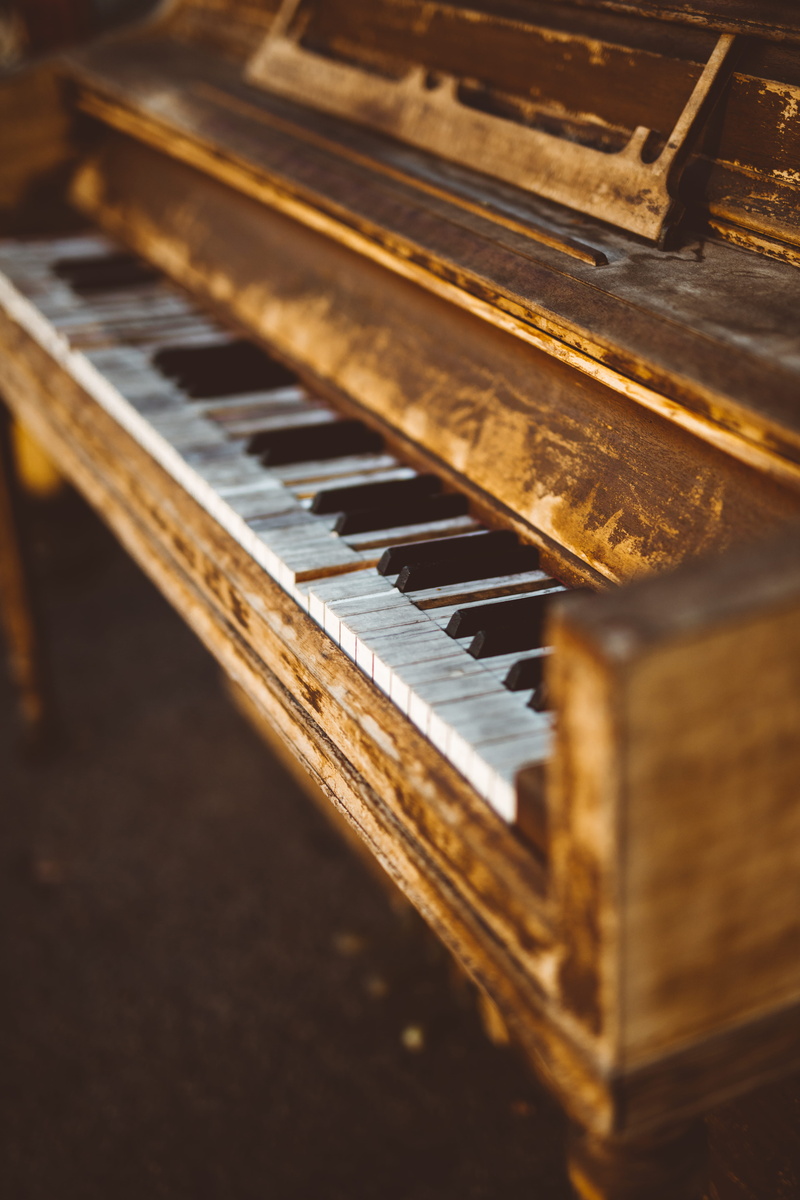 focus, key, wood - Material, classic, musical Instrument, classical Style, photogrpahy, piano, wooden, vintage, arts And Entertainment, selective, thrift
