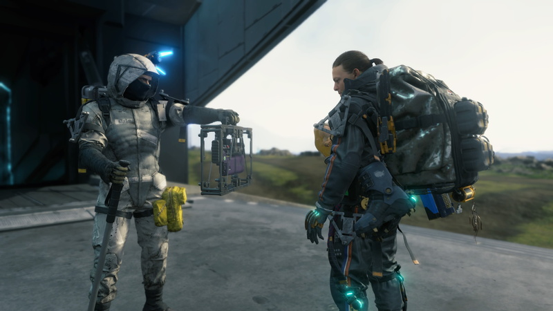 4K, weapon, PlayStation 4, video games, Norman Reedus, Death Stranding