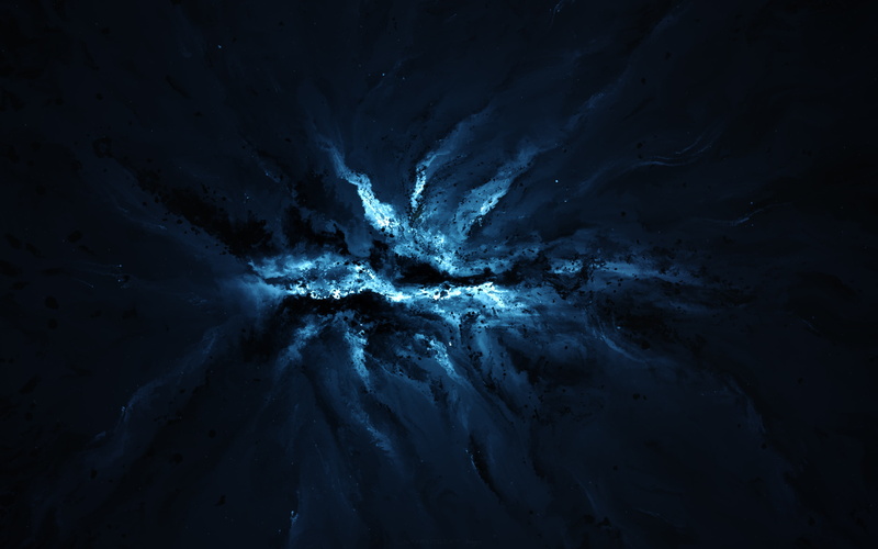 backgrounds, star - space, indoors, motion, illuminated, space, abstract, 4K, lair, full frame, night, blue, black color, glowing, no people, close-up