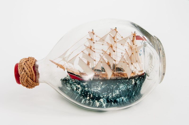 still life, indulgence, blue, bottle, white, steamer, pottery, baked, bowl, nautical, sweet food, food and drink, galleon, ship, toy, light, cut out, saucer
